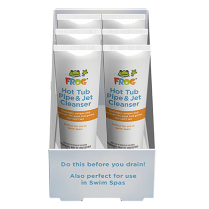 Picture of FROG® Hot Tub Pipe & Jet Cleanser (6 pack POP Tubes)