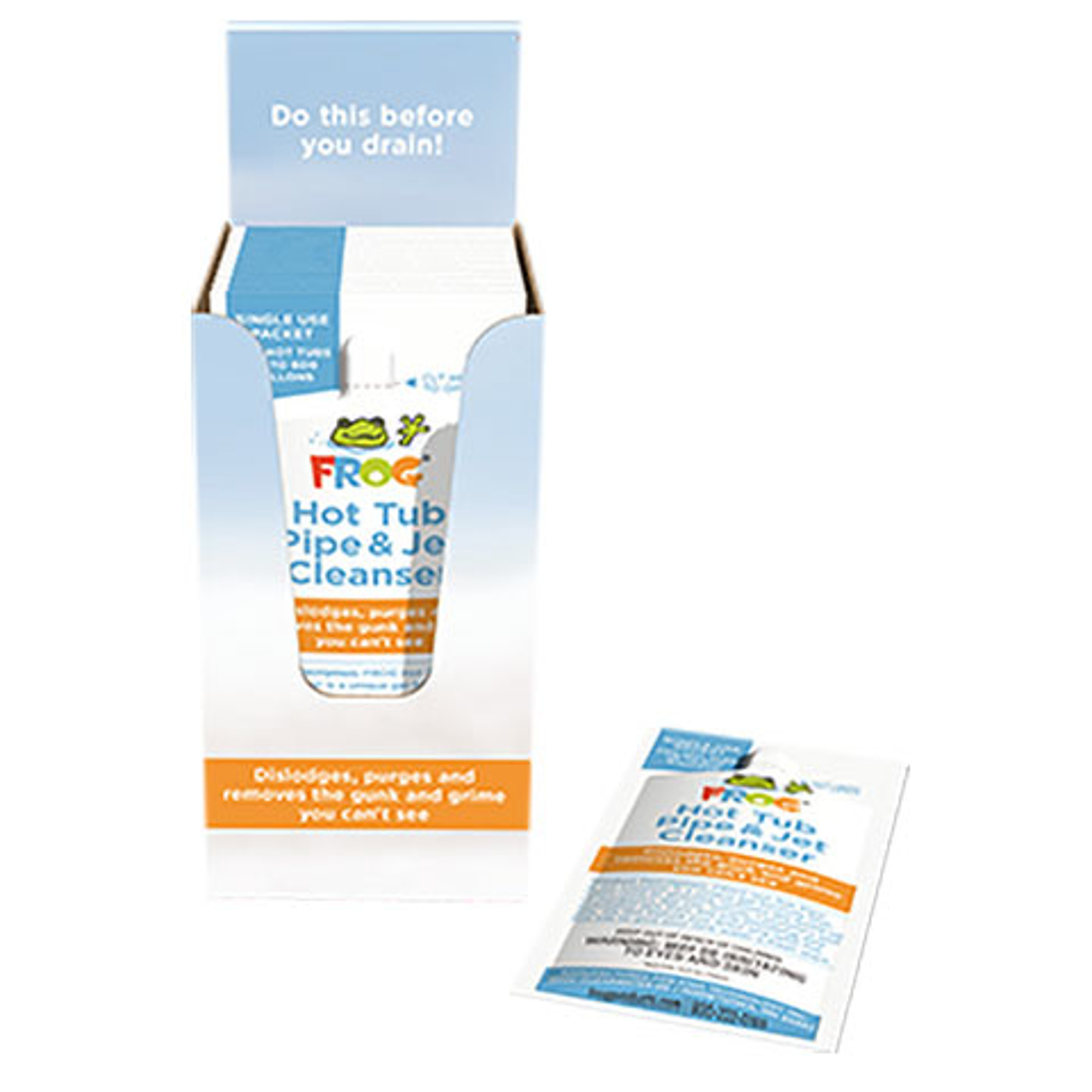 Picture of FROG® Hot Tub Pipe & Jet Cleanser  (12 Packets)