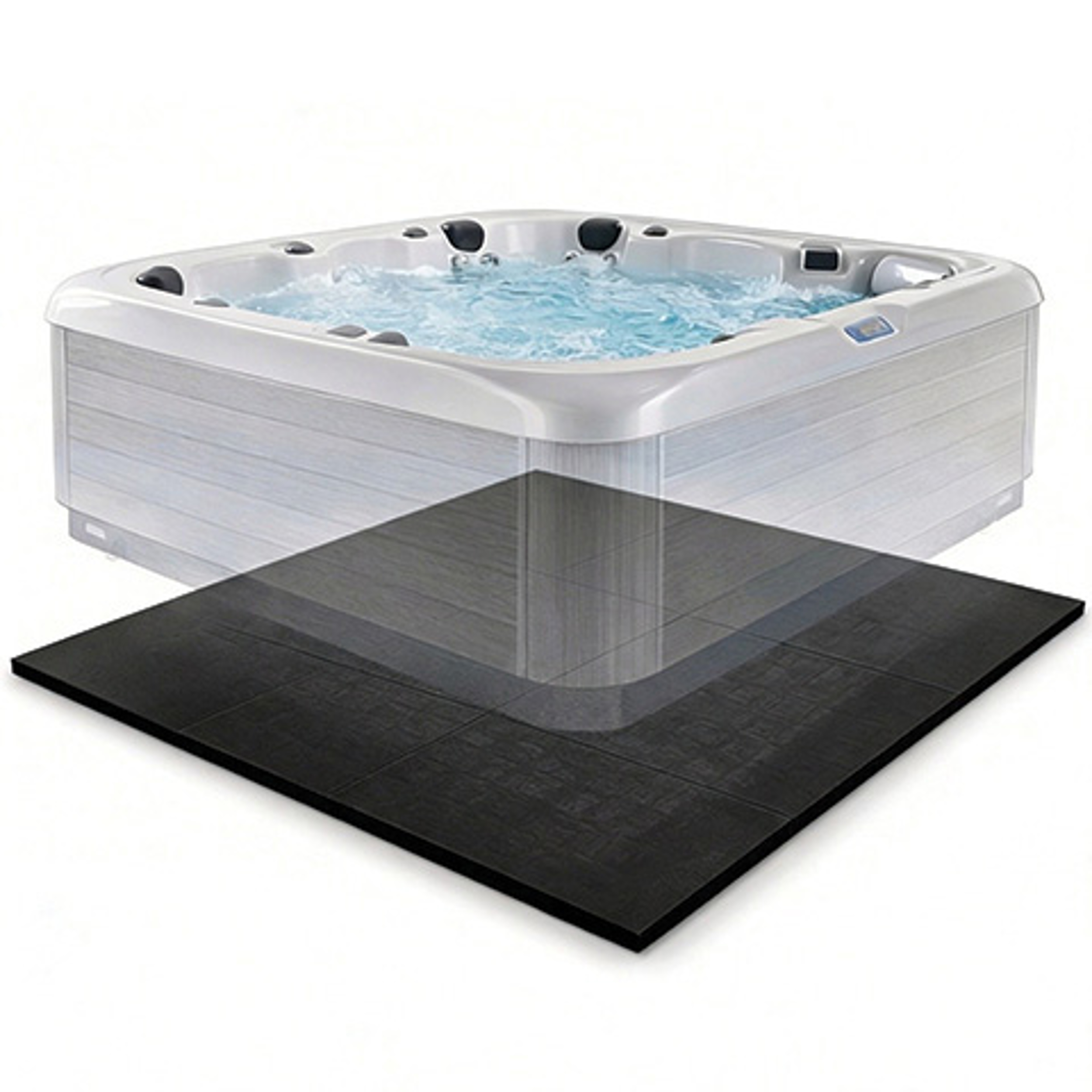 Picture of Handi-Spa Pad 2 BLACK  Instant Deck (3/pk)